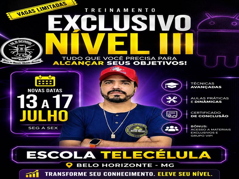 Sem Imagem - TREINAMENTO JESS� MELO E JAMES DIAS N�VEL III IPHONE E ANDROID